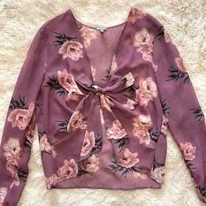 Floral Charlotte Russe blouse